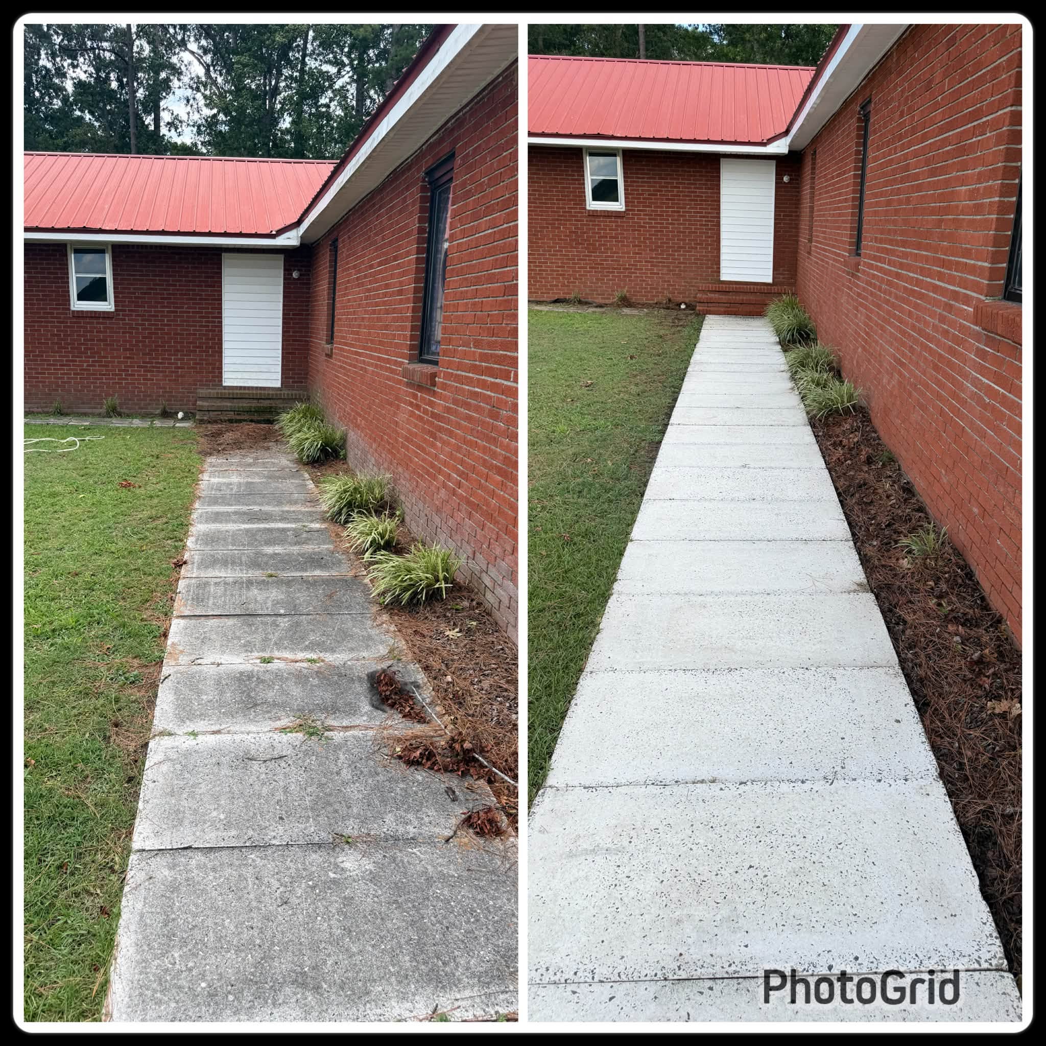 Driveways & Sidewalks by Saint’s Pressure and Soft Wash